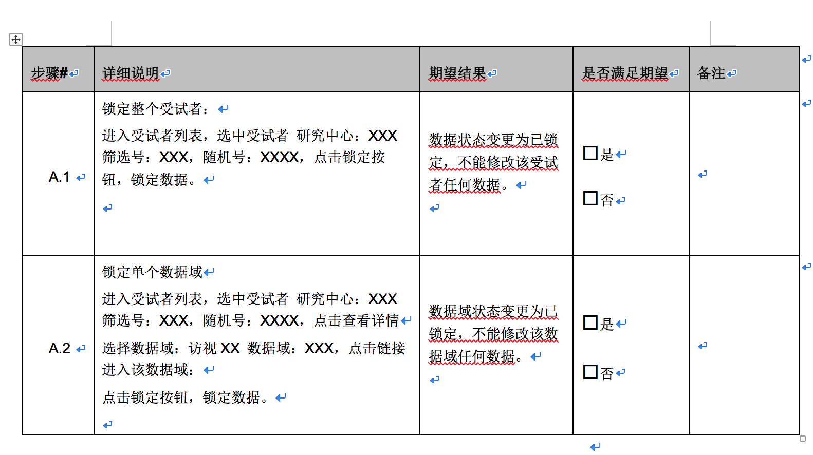 数据锁定测试